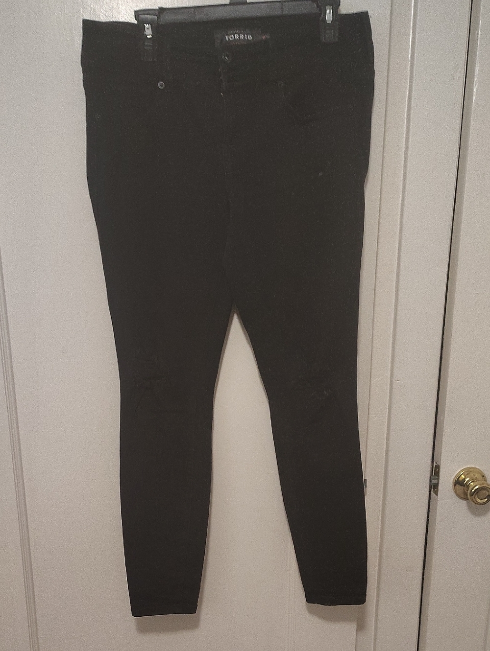 torrid Black Skinny Jeans - High Rise Stretch